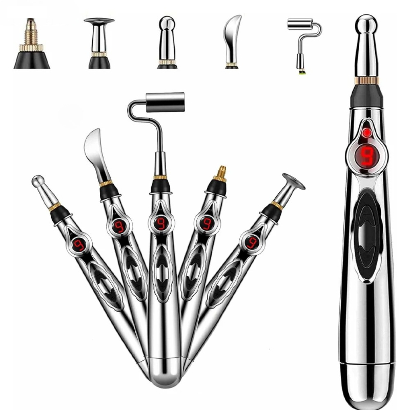 Tactical Pen Tool - 3/5-in-1 Massage Acupunctuurpen Elektronische Acupunctuurpunt Pen