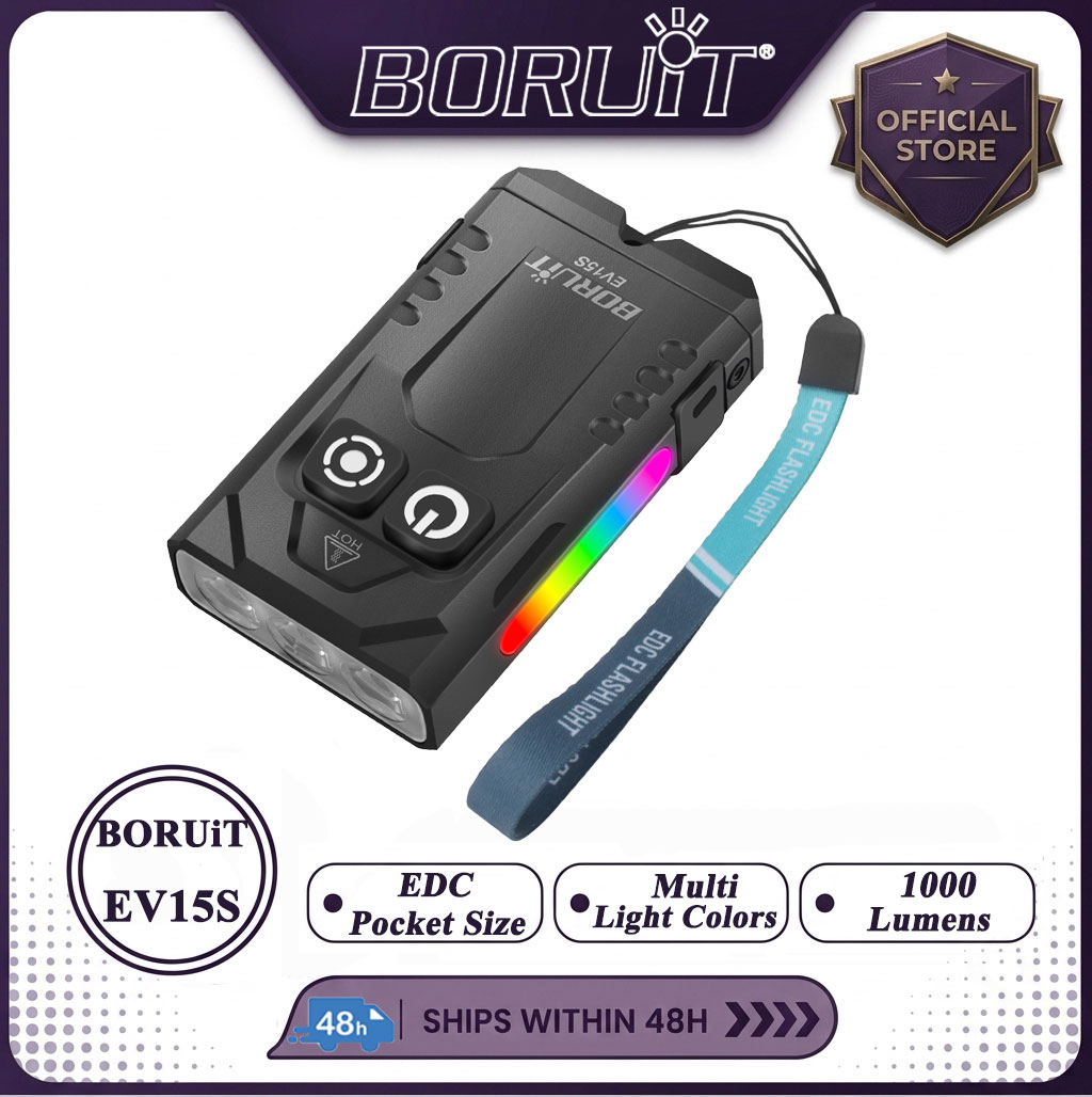 Outdoor Hunting Bike - BORUiT EV15S Mini EDC UV Sleutelhanger