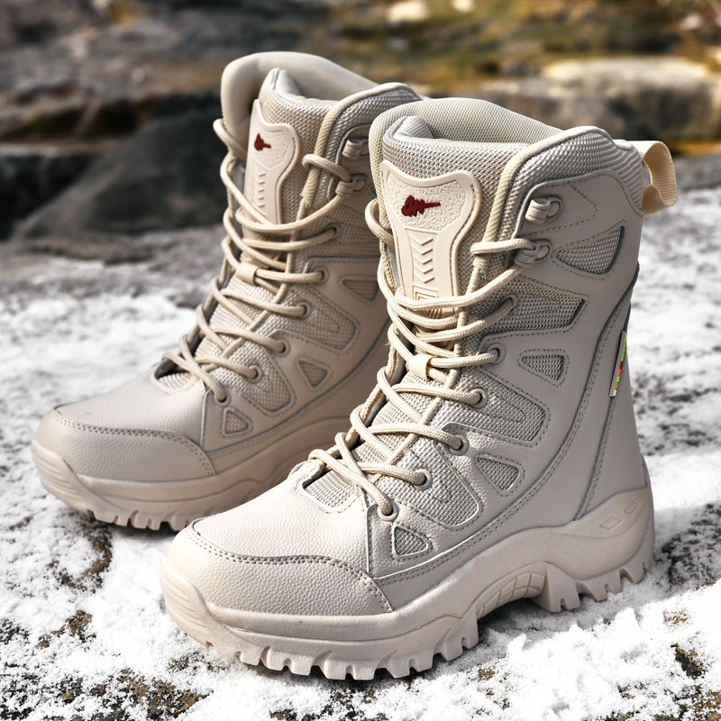 Outdoor Hunting Boots For Men - Pluche winter outdoor wandelschoenen paar heren