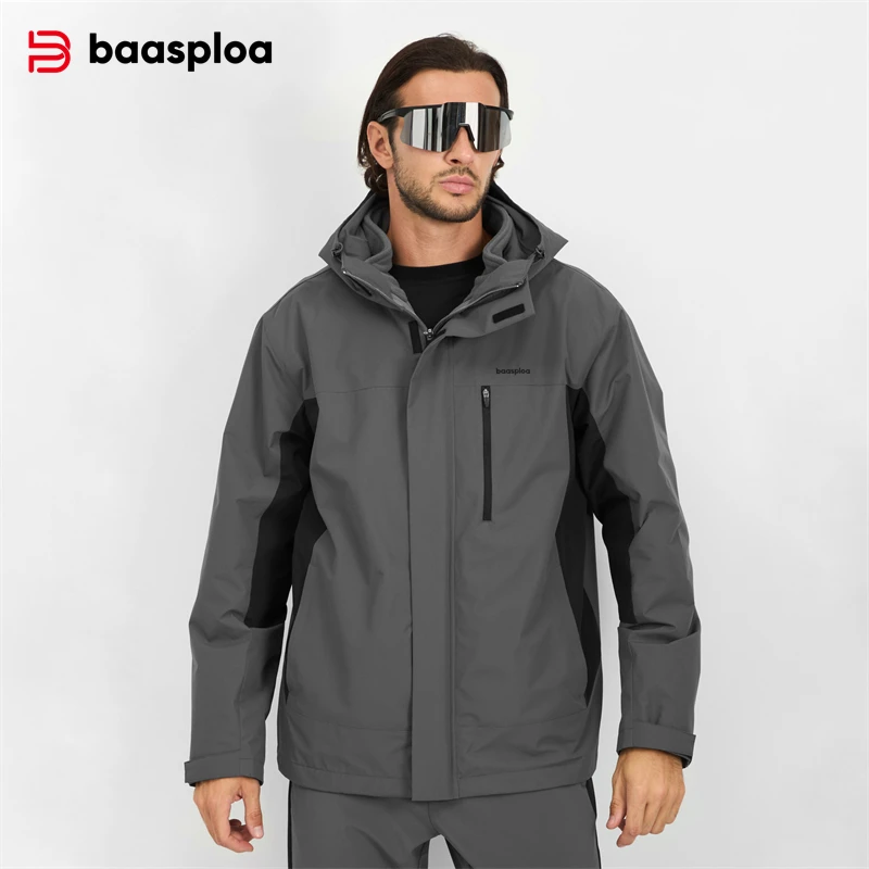 Hunting Outdoor Jacket - Baasploa Nieuwe Mannen Jas Outdoor Klimmen