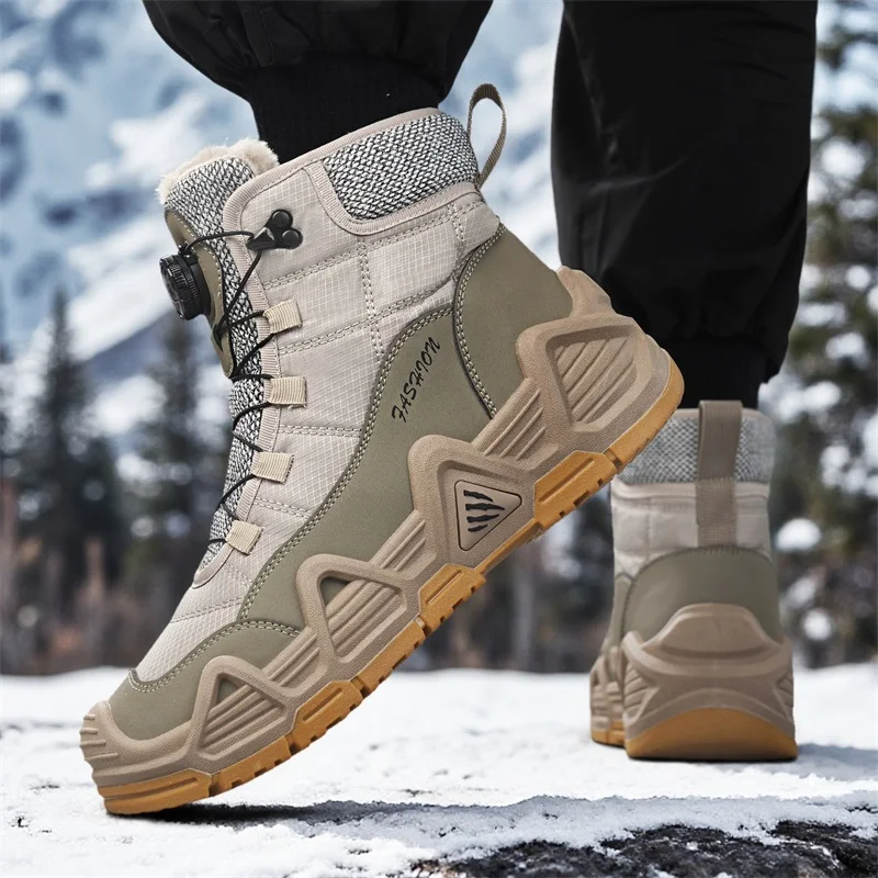 Warm bont outdoor heren gevech - Outdoor Hunting Boots For Men recensie en prijs