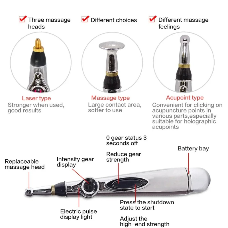 3/5-in-1 Massage Acupunctuurpe - Tactical Pen Tool recensie en prijs
