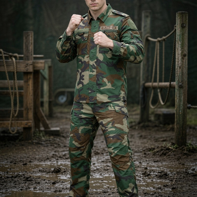 F116 Camouflage Dunne Jas Here - Hunting Outdoor Jacket recensie en prijs