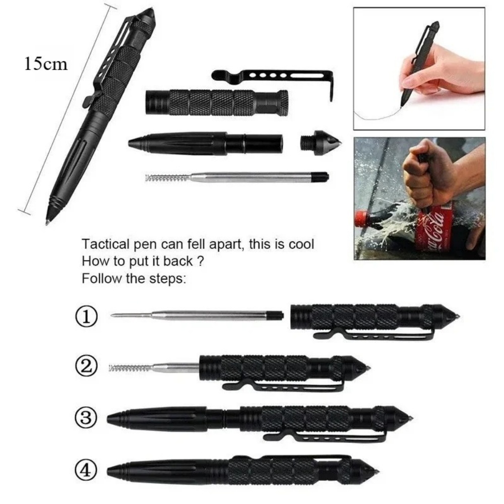 EDC Multifunctionele Tactische - Tactical Pen Tool recensie en prijs