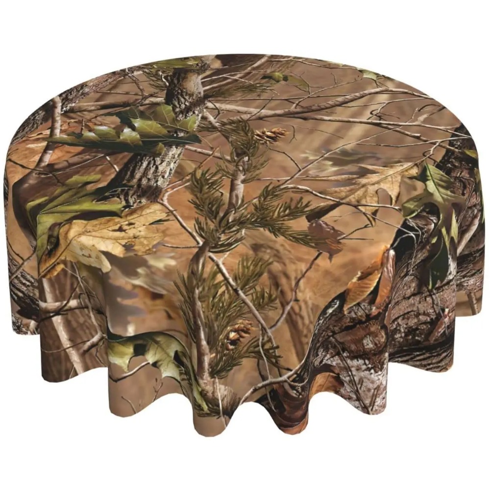 Jacht Camo rond tafelkleed 60  - Outdoor Hunting Table recensie en prijs